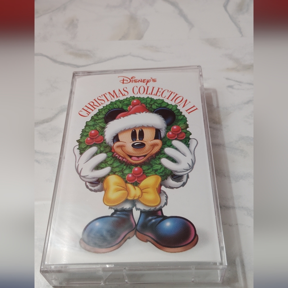 Disney Christmas Collection III Cassette with Mickey in Red and Green